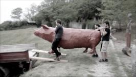  3kolektiv - Rezervoar "Svinja je umetnost in umetnost je svinja"