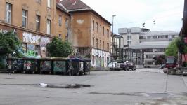 Street Fountain Installation